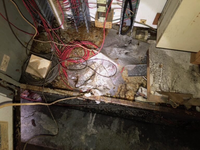 Pipe Burst + Control Cabinet = Serve Electric to the Rescue